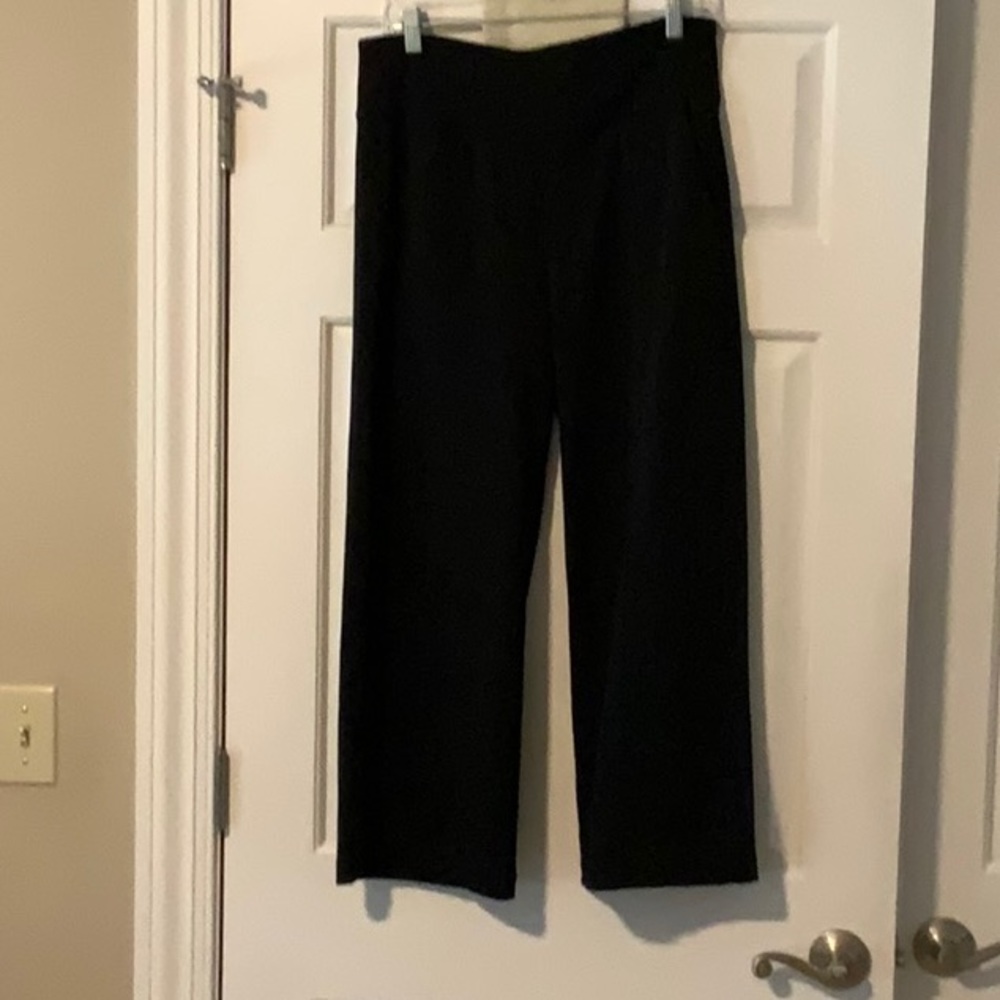 Athleta wide leg crop pant